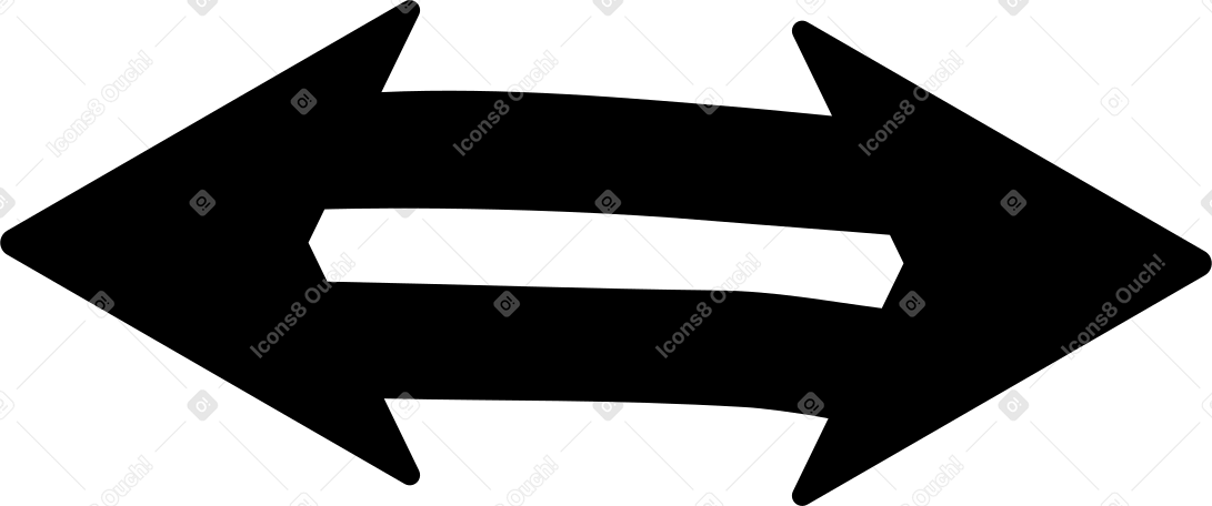 黒い矢印の逆 PNG、SVG