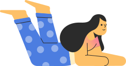 読書する少年 のpngとsvgでのイラスト