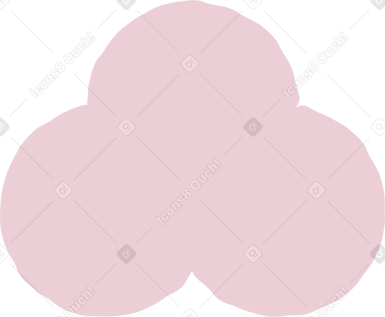 trefoil pink Illustration in PNG, SVG