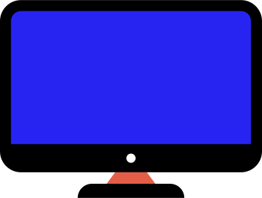 Bluescreen-monitor PNG, SVG