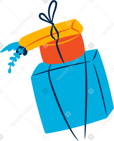 gift boxes Illustration in PNG, SVG