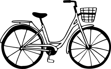 复古自行车 PNG, SVG