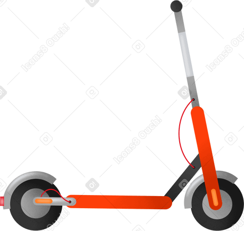 red electric scooter в PNG, SVG