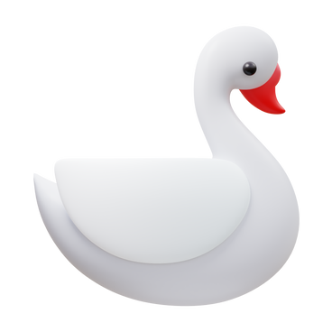swan PNG, SVG