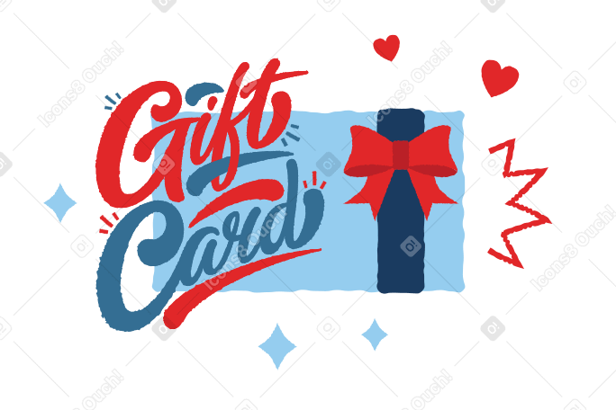 Carte cadeau PNG, SVG