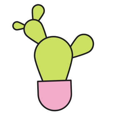 Kaktus animierte Grafik in GIF, Lottie (JSON), AE