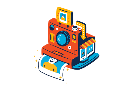 Camera Access Illustration in PNG, SVG