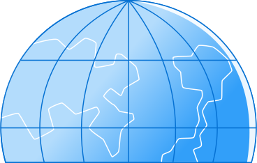 地球の半分 PNG、SVG