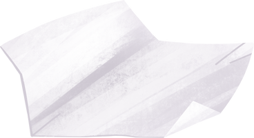 white crumpled paper PNG, SVG