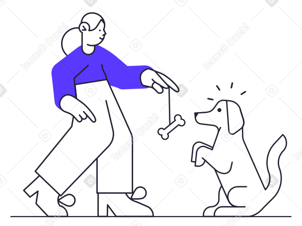 Hundetraining PNG, SVG