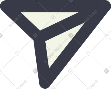 Paper plane PNG, SVG