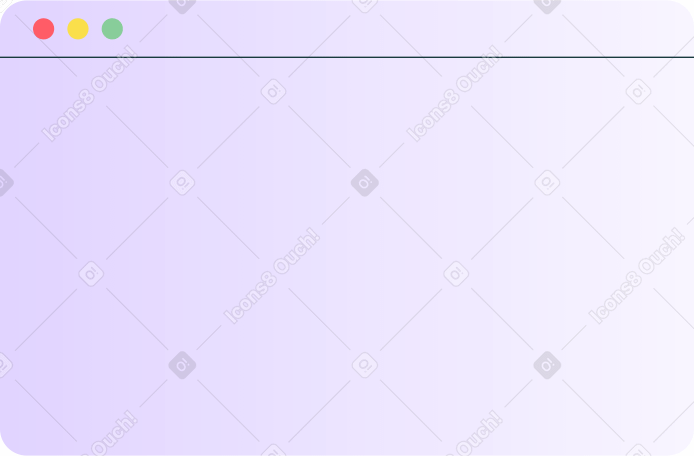 ventana del navegador púrpura PNG, SVG