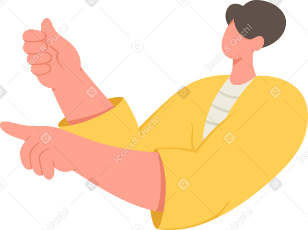 woman pointing at something PNG, SVG
