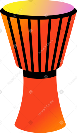 african drum PNG, SVG