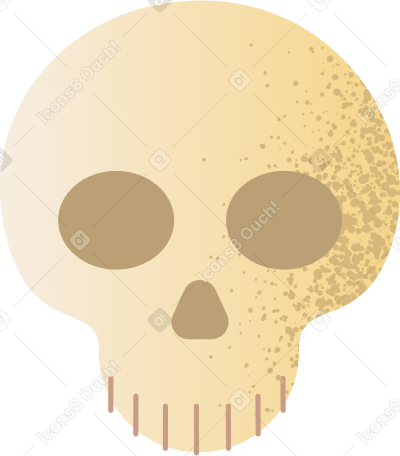 頭蓋骨 PNG、SVG