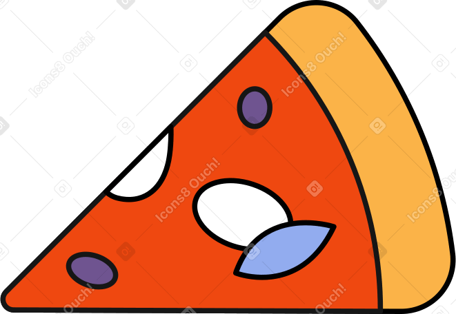 slice of pizza PNG, SVG