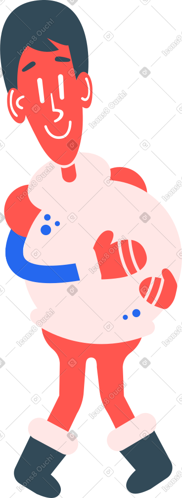 男孩站着 PNG, SVG