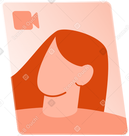 donna nella finestra del browser PNG, SVG