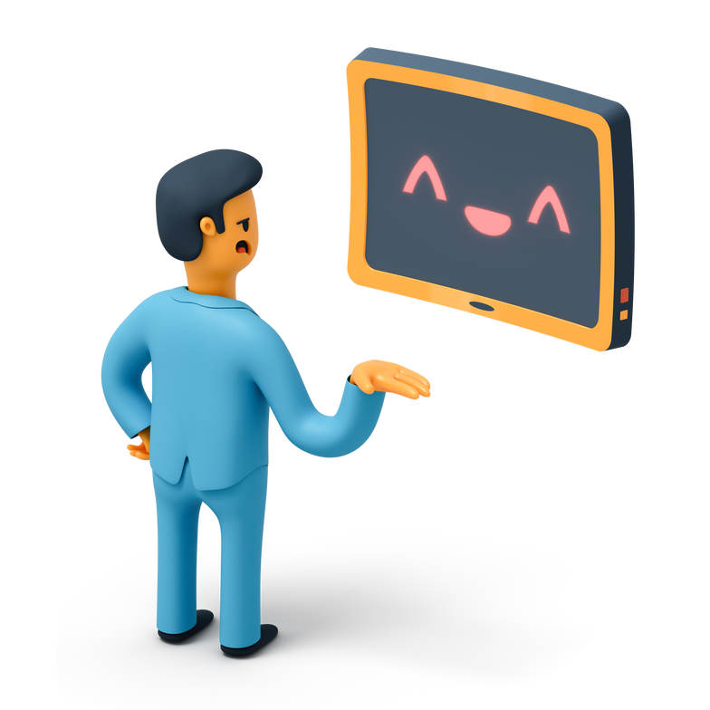 Ai assistant Clipart illustration in PNG, SVG