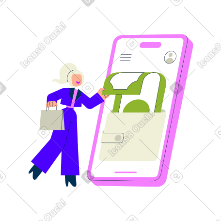 女人从电子钱包中提取现金 PNG, SVG