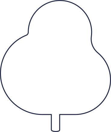 tree 2 line PNG, SVG