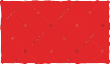 Red rectangle PNG, SVG