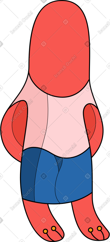 Child girl standing PNG, SVG