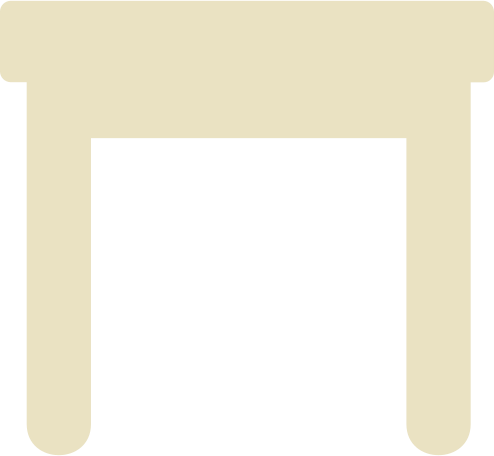 table Illustration in PNG, SVG