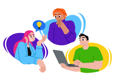 Remote workers having an online meeting PNG, SVG