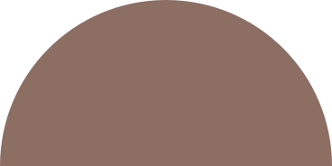 Demi-cercle brun PNG, SVG