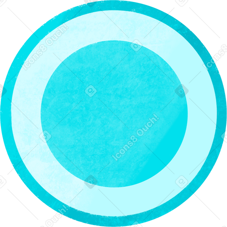 blue plate Illustration in PNG, SVG
