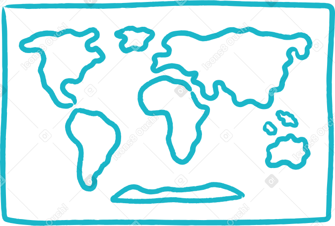 地图 PNG, SVG