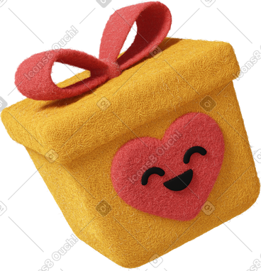 Cute giftbox PNG, SVG