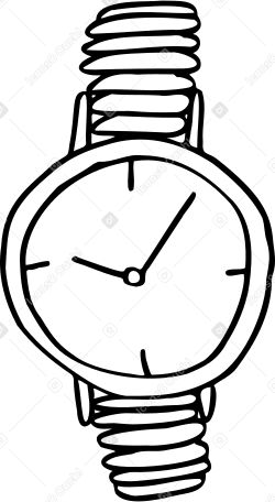 reloj de pulsera PNG, SVG