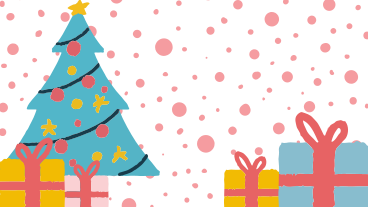 Christmas tree and gifts PNG, SVG