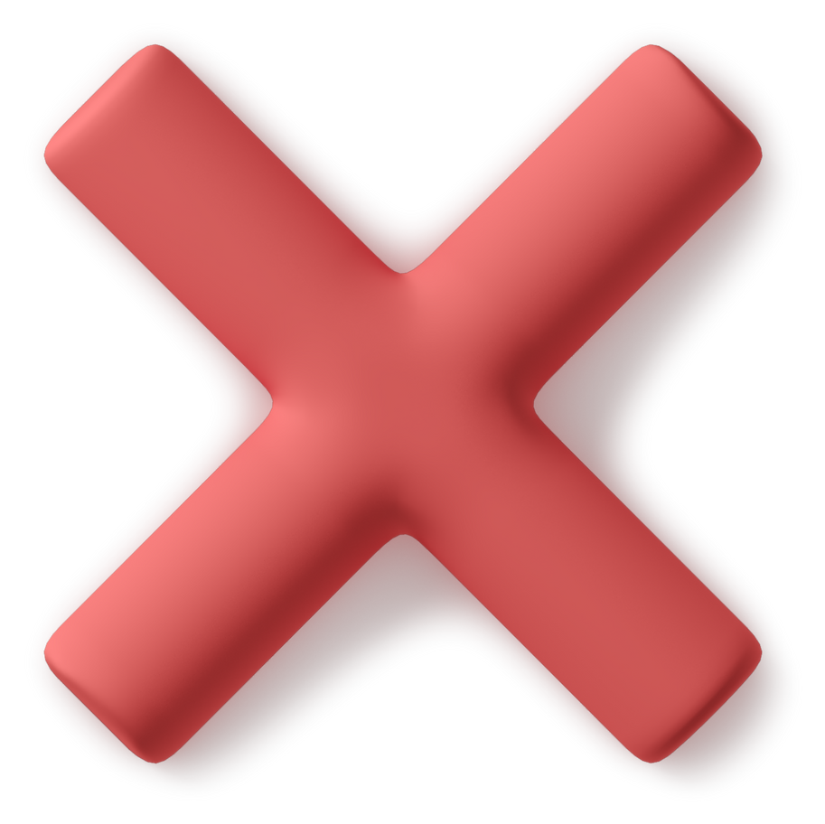 Red cancel icon Illustration in PNG, SVG