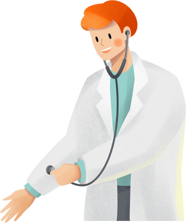 veterinarian with stethoscope PNG, SVG