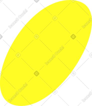 Yellow ellipsis PNG, SVG