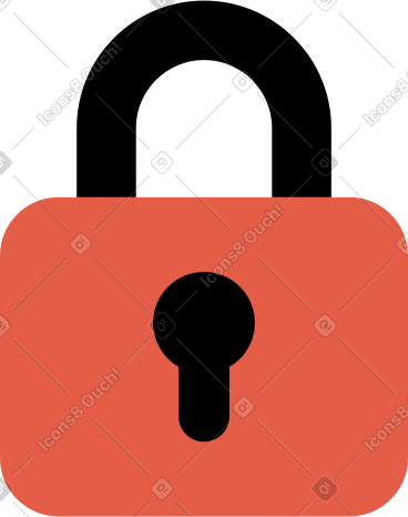 Closed lock PNG, SVG