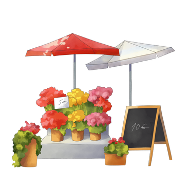 Flower shop PNG, SVG