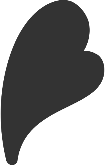 ハートブラック PNG、SVG