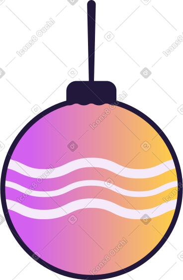 Christmas ball PNG, SVG