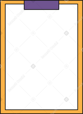 empty clipboard Illustration in PNG, SVG
