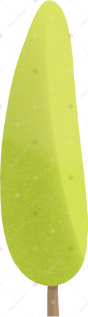 small green tree Illustration in PNG, SVG