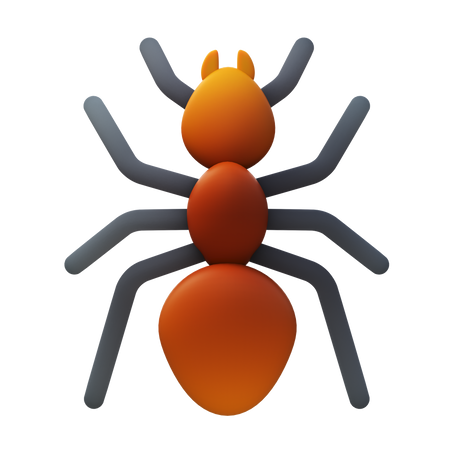 ant Illustration in PNG, SVG