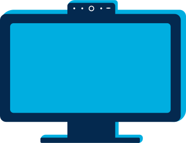 monitor with camera PNG, SVG