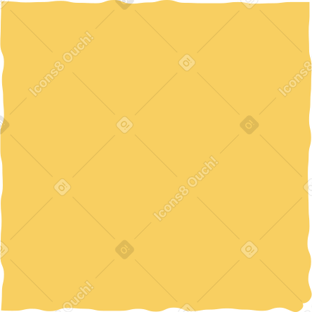 square yellow Illustration in PNG, SVG