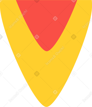 yellow-red flame PNG, SVG
