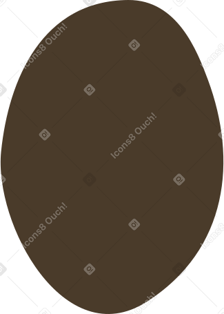 brown ellipse в PNG, SVG