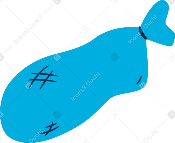 蓝色的袋子 PNG, SVG